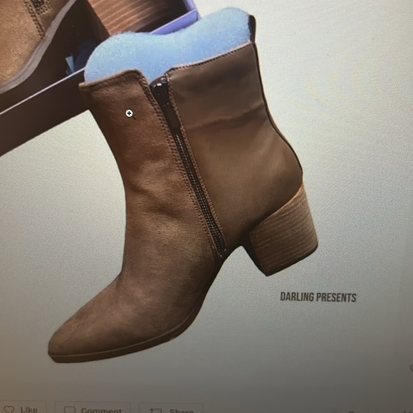 Madden Girl Winwood Women’s 9 Tan Ankle Taupe Bootie Boots - Picture 9 of 10